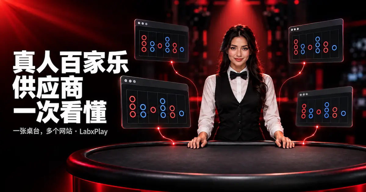 同一张真人百家乐桌台同时直播到多个网站，路单完全相同 – LabxPlay